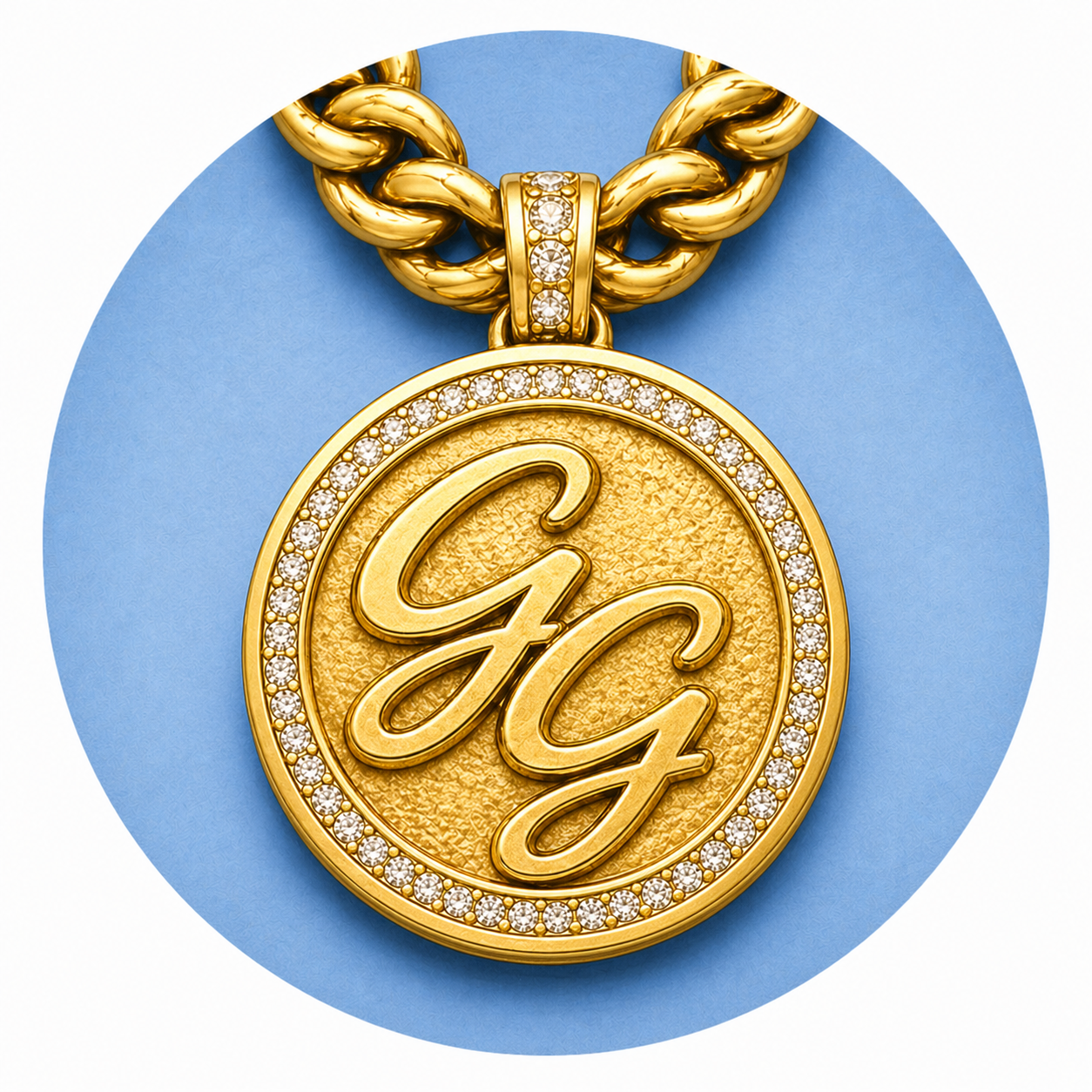 GG gold medallion